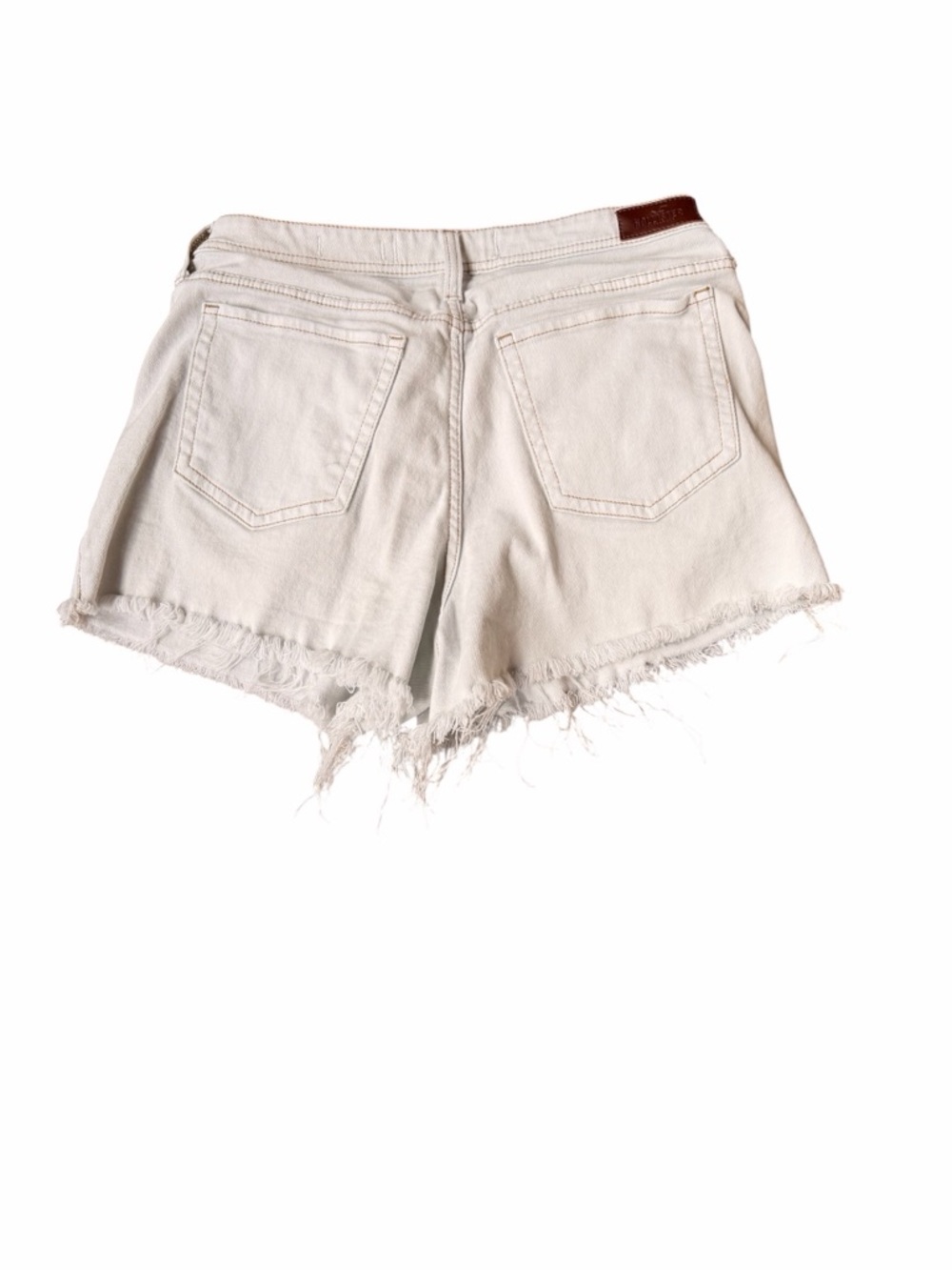Hollister Distressed Hem Denim Shorts